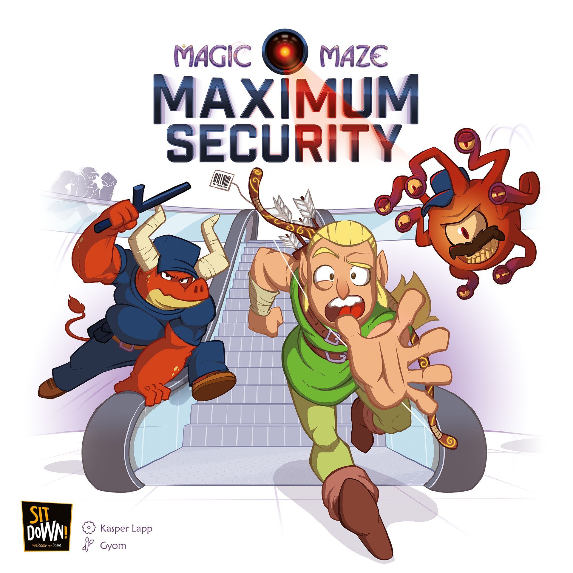 Portada de Magic Maze: Seguridad Máxima