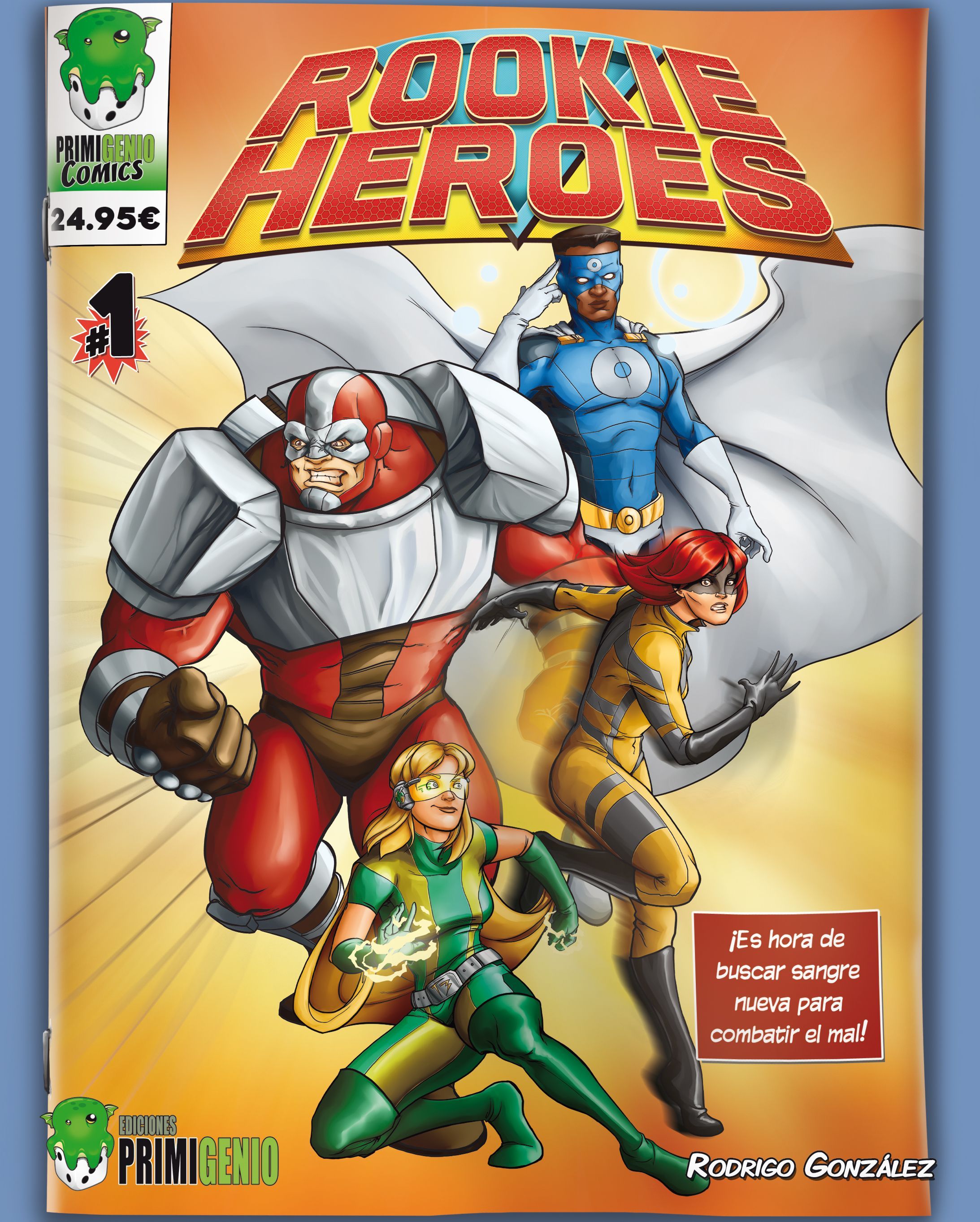 Portada de Rookie Heroes