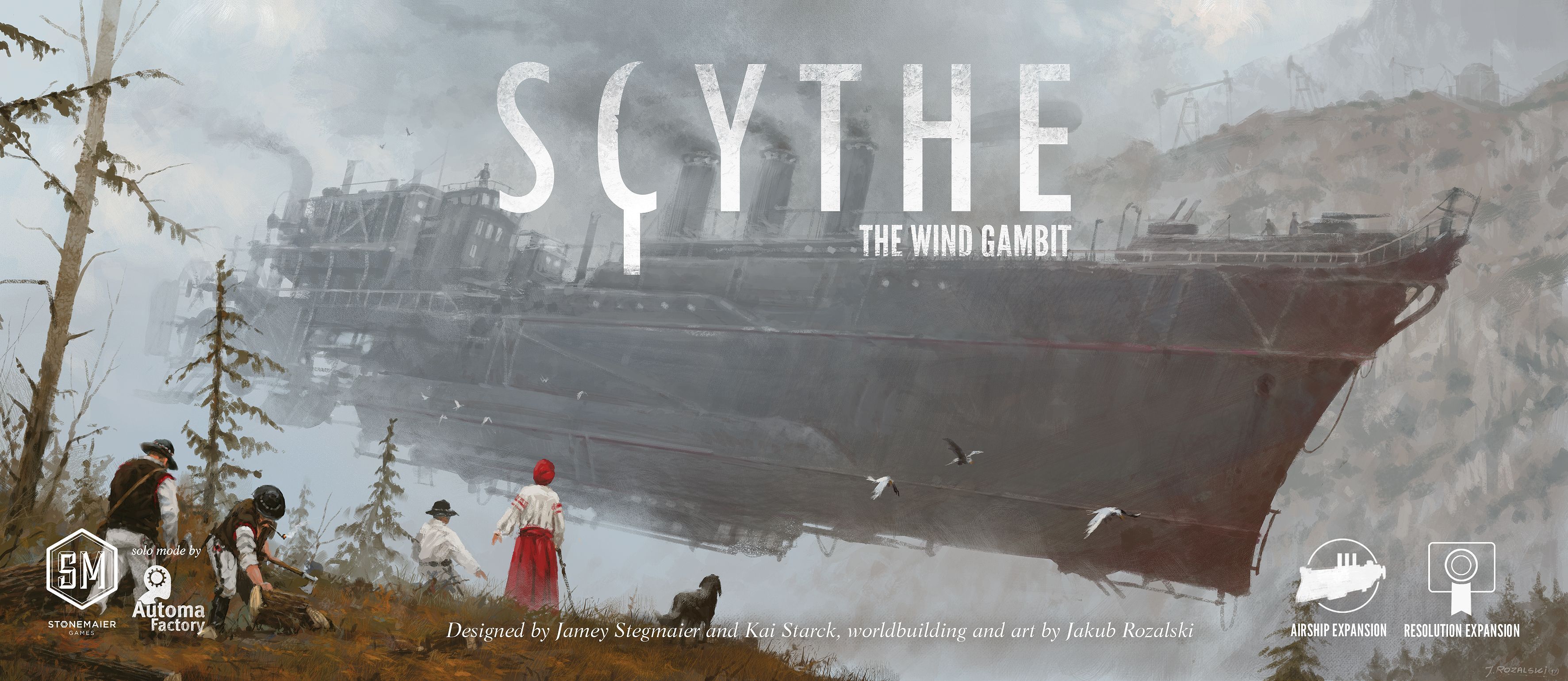 Portada de Scythe: Vientos de guerra y paz