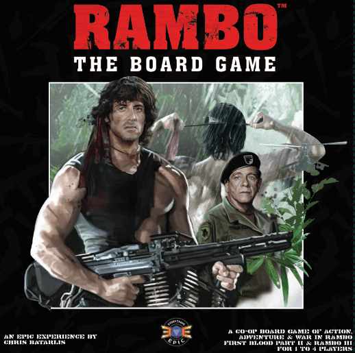 Portada de Rambo: The Board Game