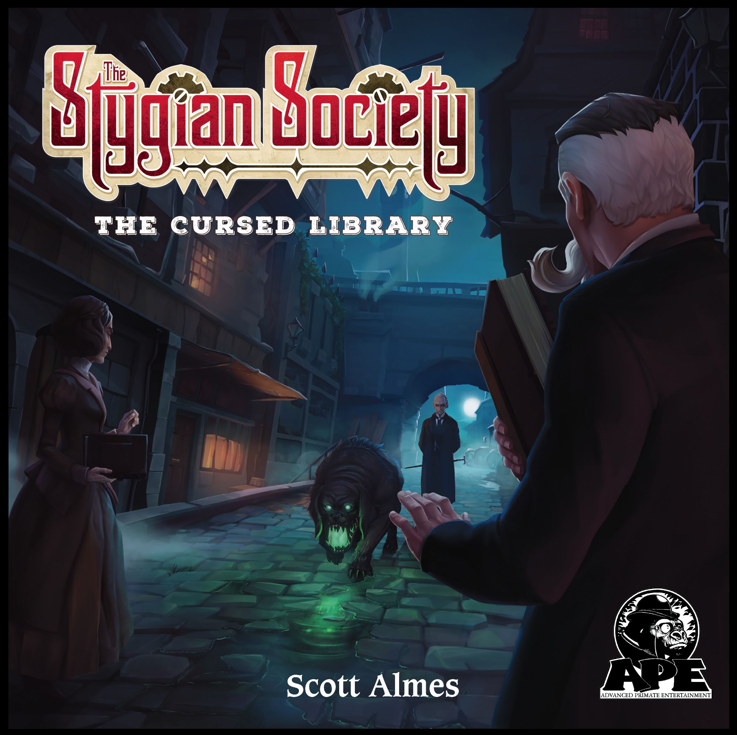 Portada de The Stygian Society: The Cursed Library