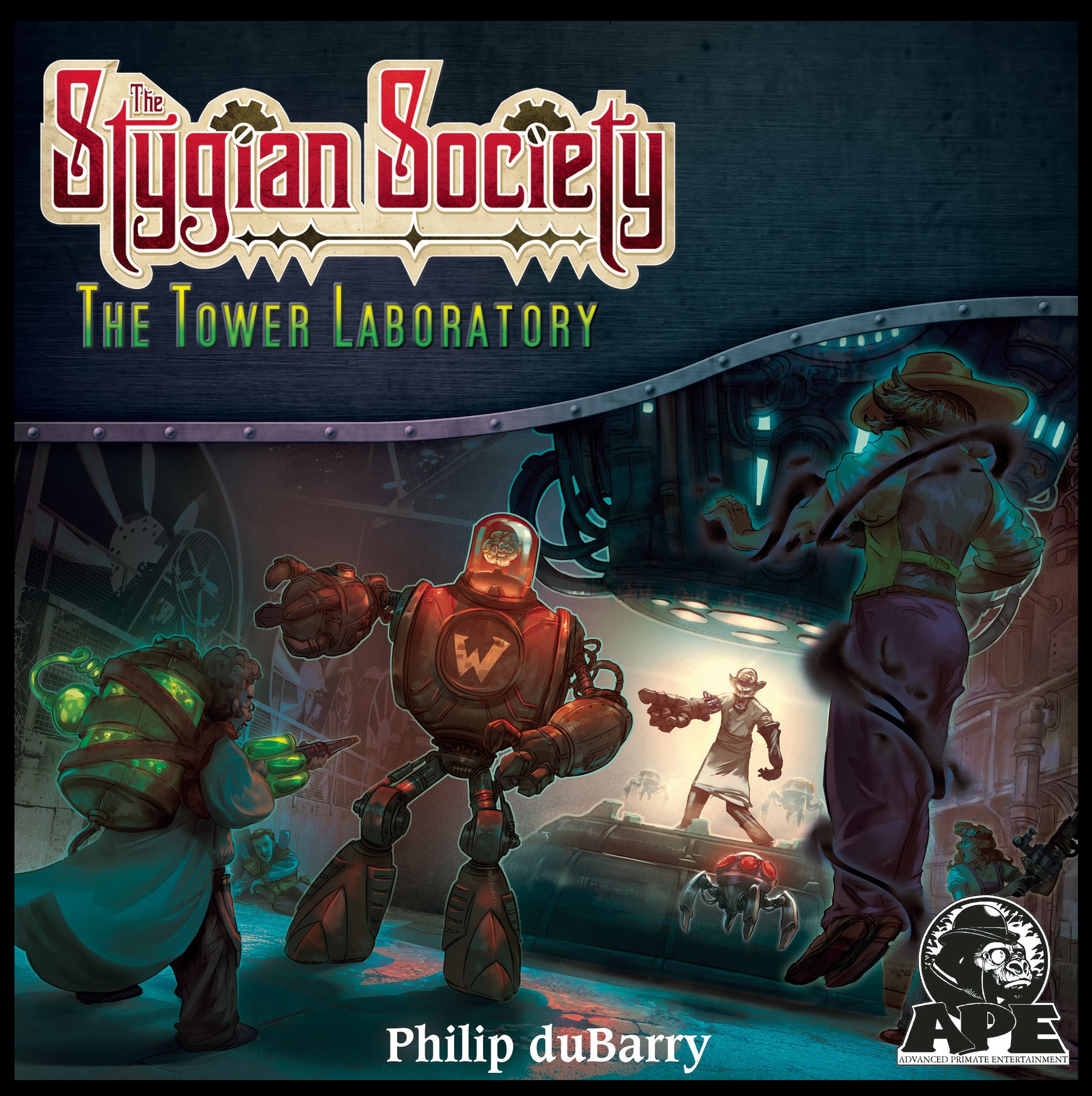 Portada de The Stygian Society: The Tower Laboratory