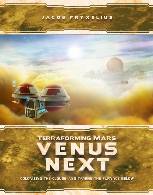 Portada de Terraforming Mars: Venus Next