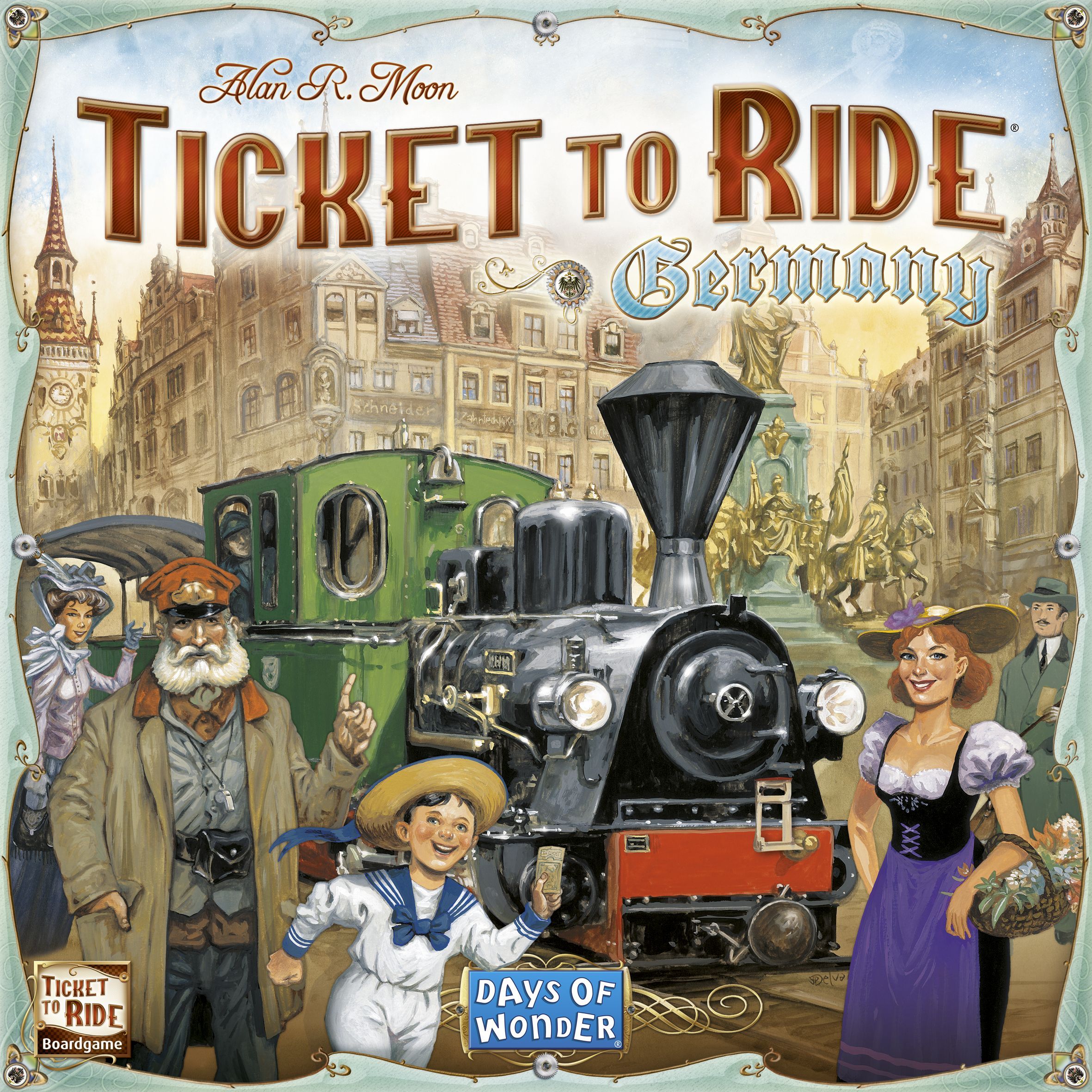 Portada de Ticket to Ride: Germany