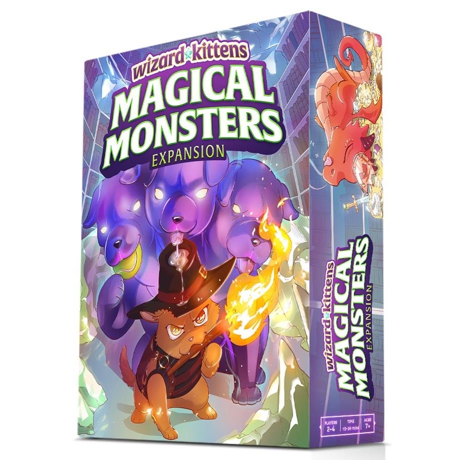 Portada de Wizard Kittens: Magical Monsters Expansion