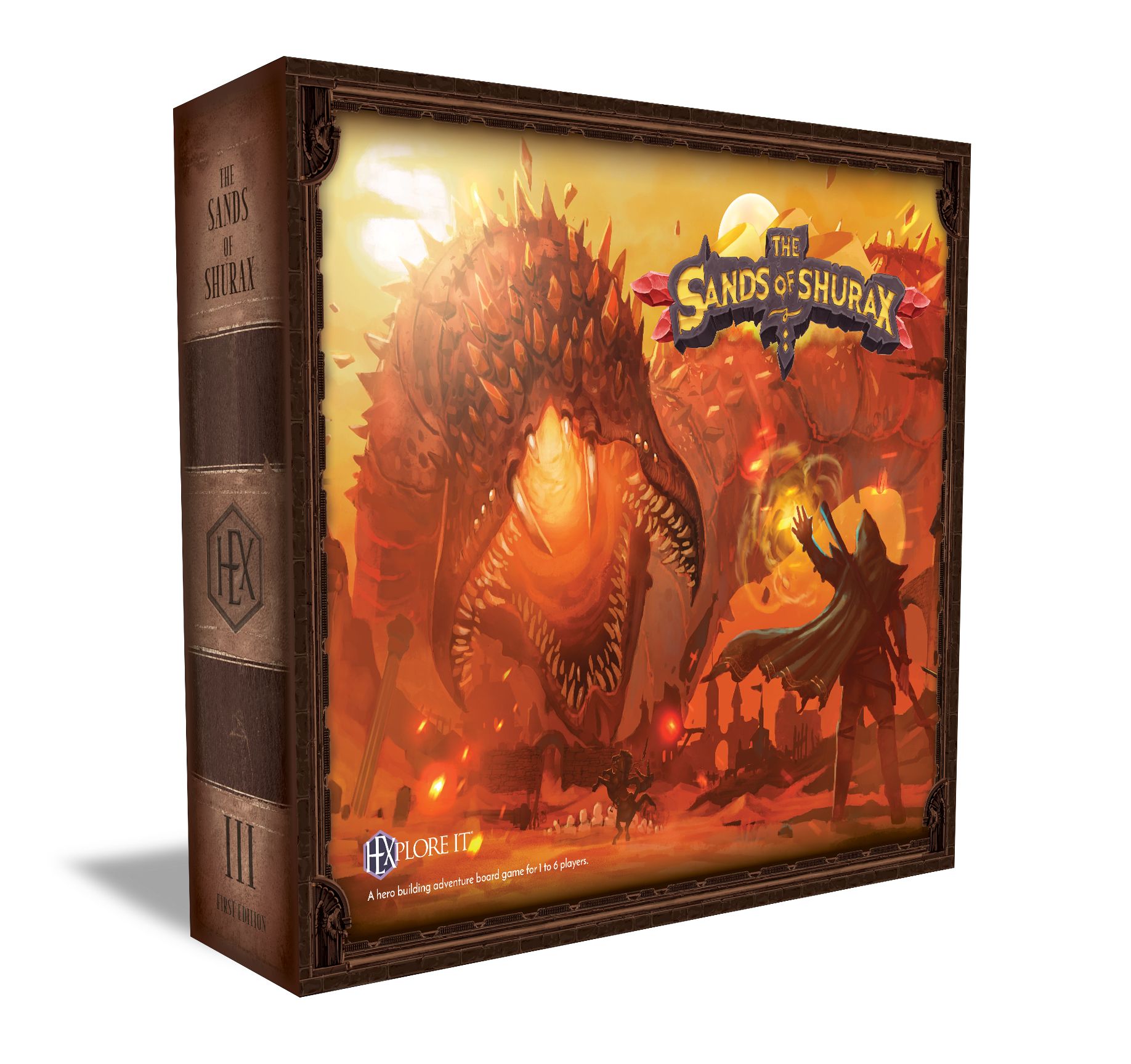 Portada de HEXplore It: The Sands of Shurax
