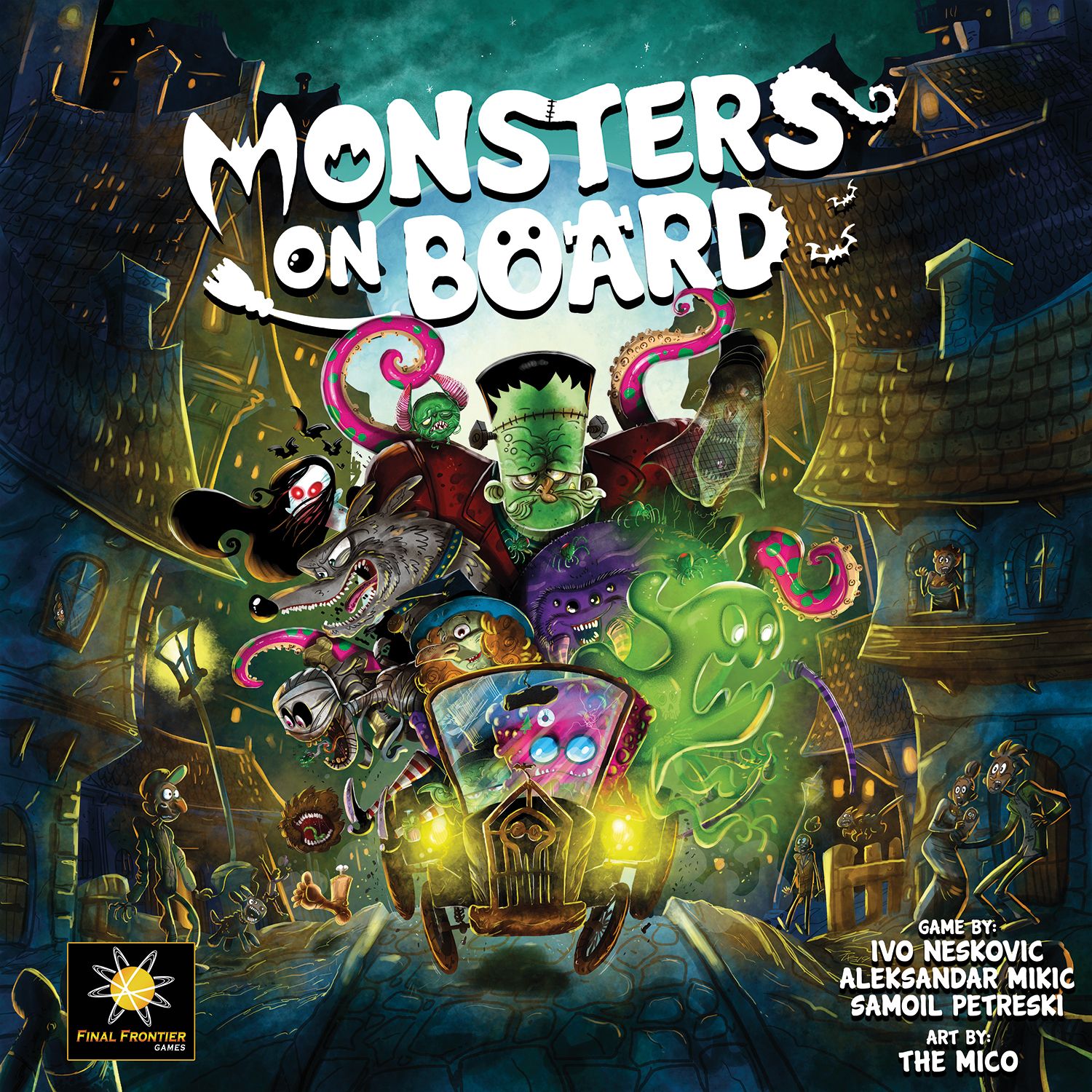 Portada de Monsters on Board