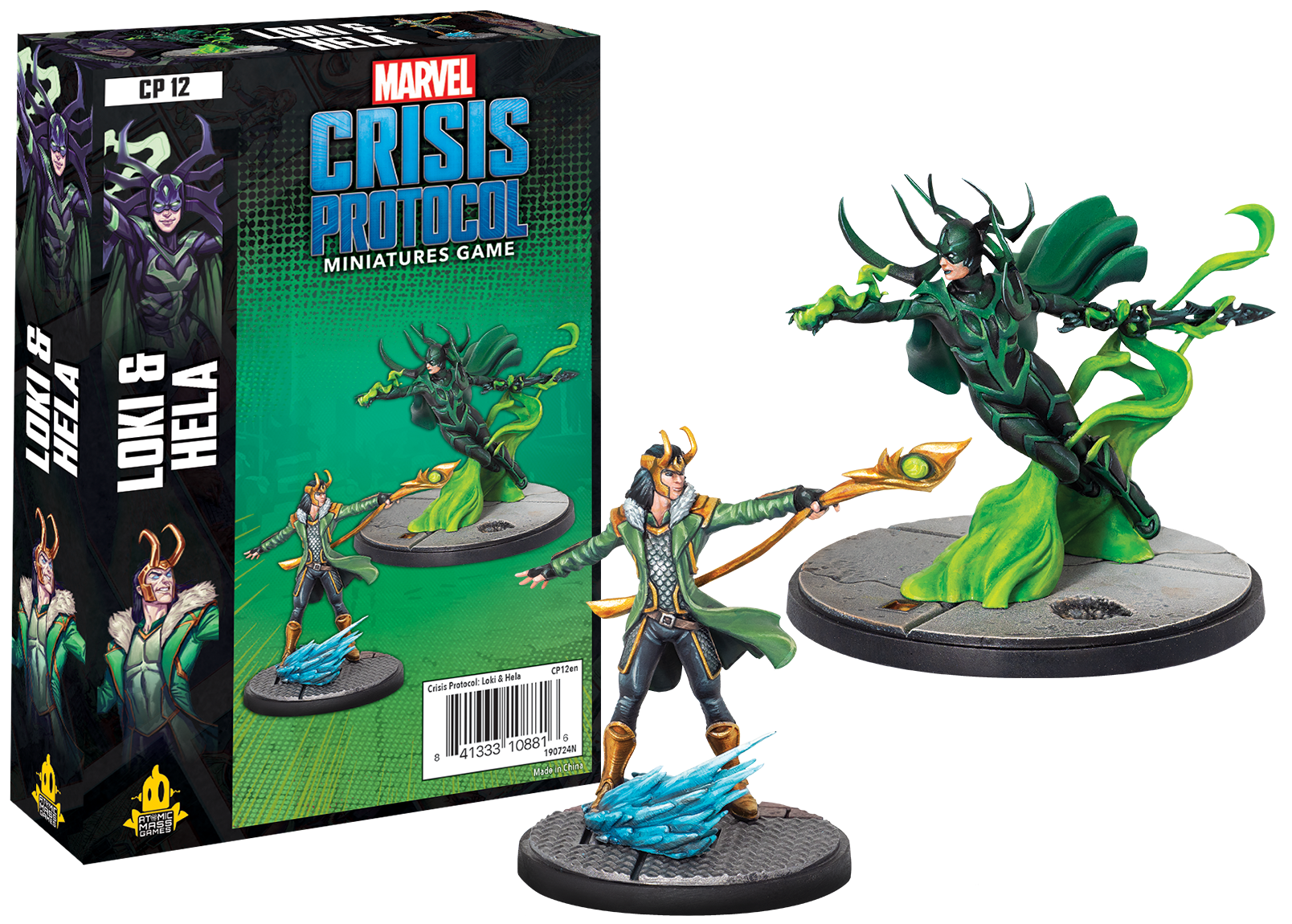 Portada de Marvel: Crisis Protocol – Loki and Hela