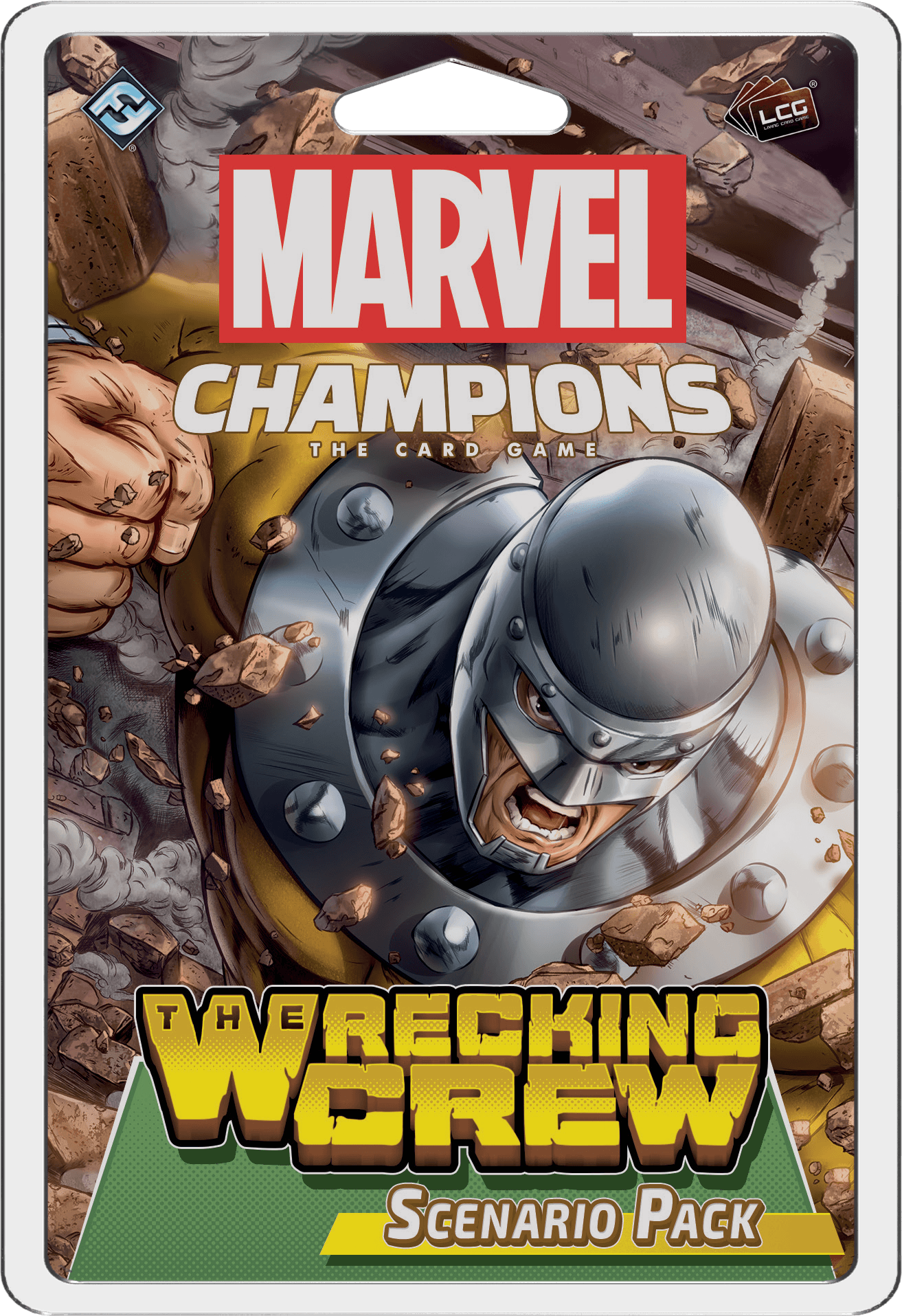 Portada de Marvel Champions: El Juego de Cartas – Brigada de Demolición Pack de Escenario