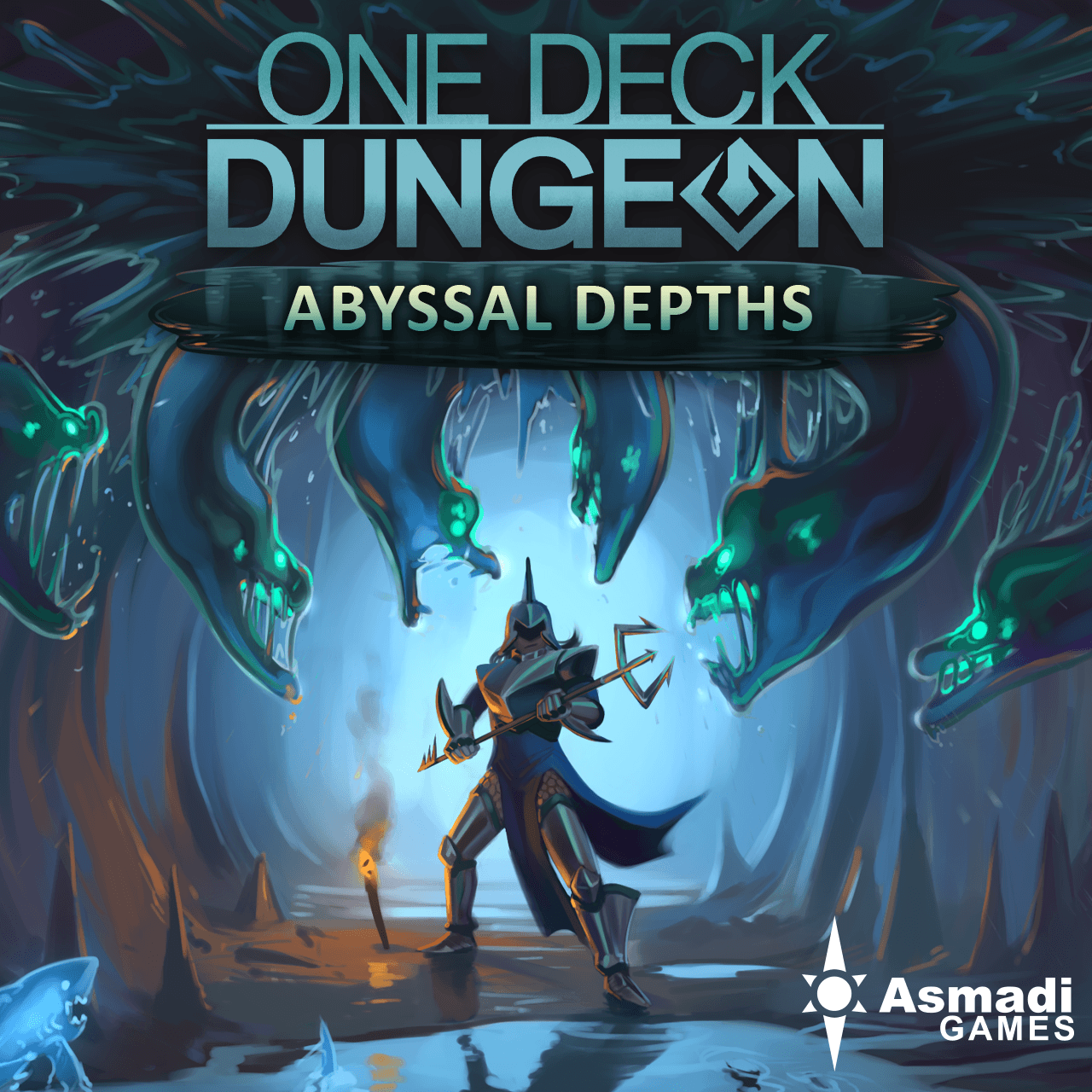 Portada de One Deck Dungeon: Abyssal Depths