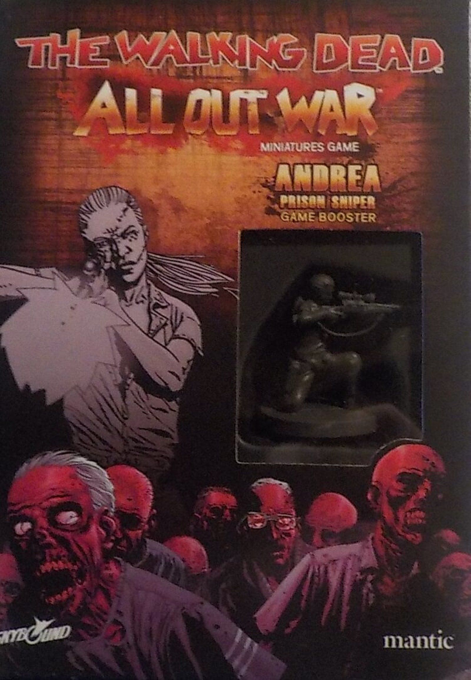 Portada de The Walking Dead: All Out War – Andrea, Prison Sniper Booster