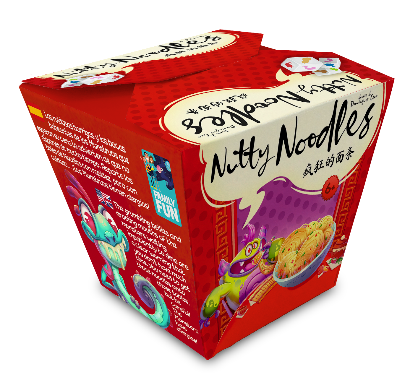 Portada de Nutty Noodles