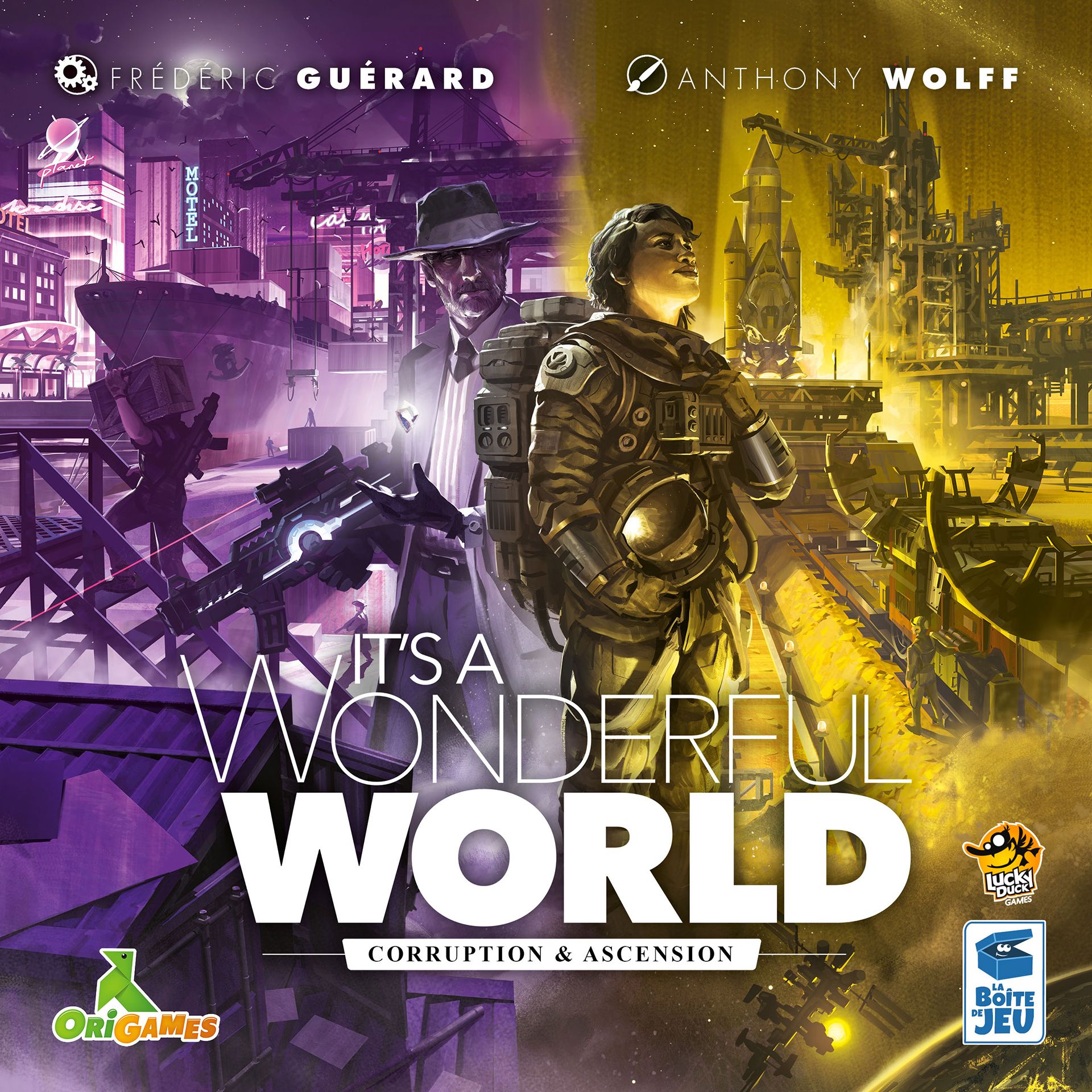 Portada de It's a Wonderful World: Auge y Corrupción
