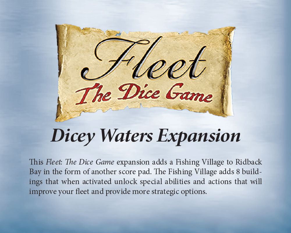 Portada de Fleet: The Dice Game – Dicey Waters Expansion