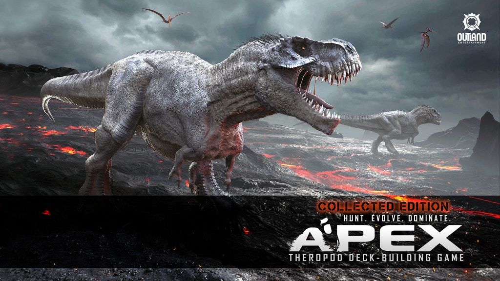 Portada de APEX Theropod Deck Building Game: Collected Edition