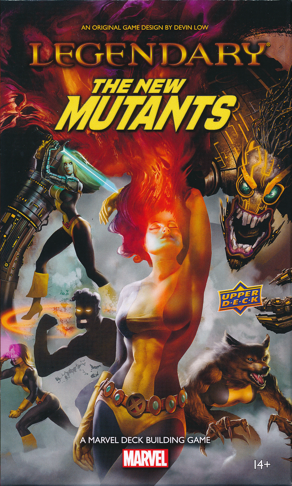Portada de Legendary: A Marvel Deck Building Game – The New Mutants