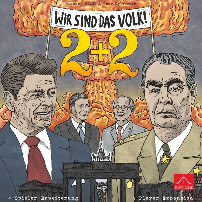 Portada de Wir sind das Volk!: 2+2