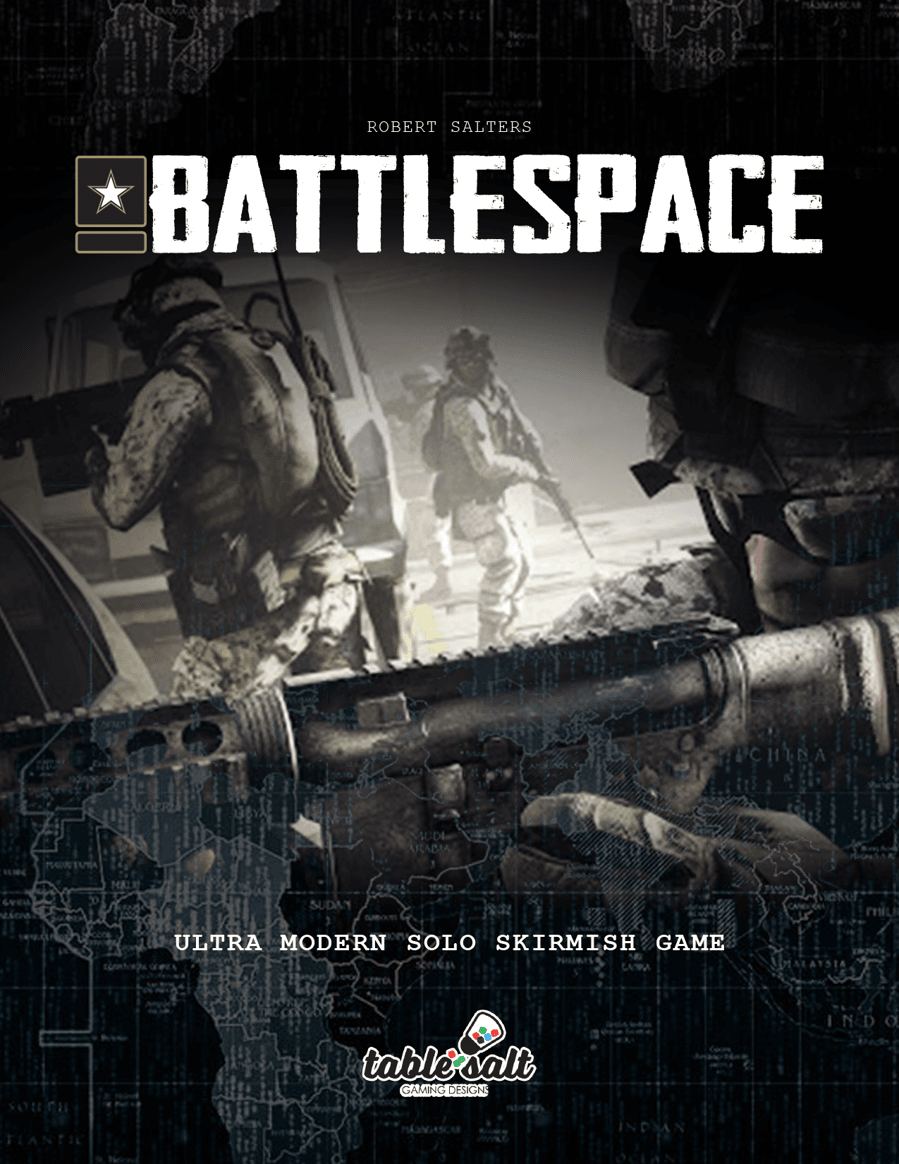 Portada de Battlespace: Ultra Modern Solo Skirmish Game