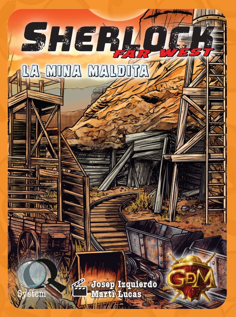 Portada de Sherlock Far West: La Mina Maldita