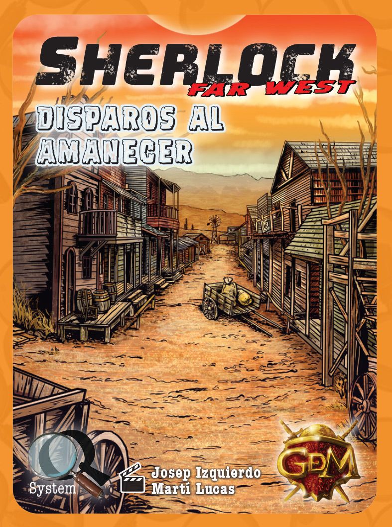 Portada de Sherlock Far West: Disparos al amanecer