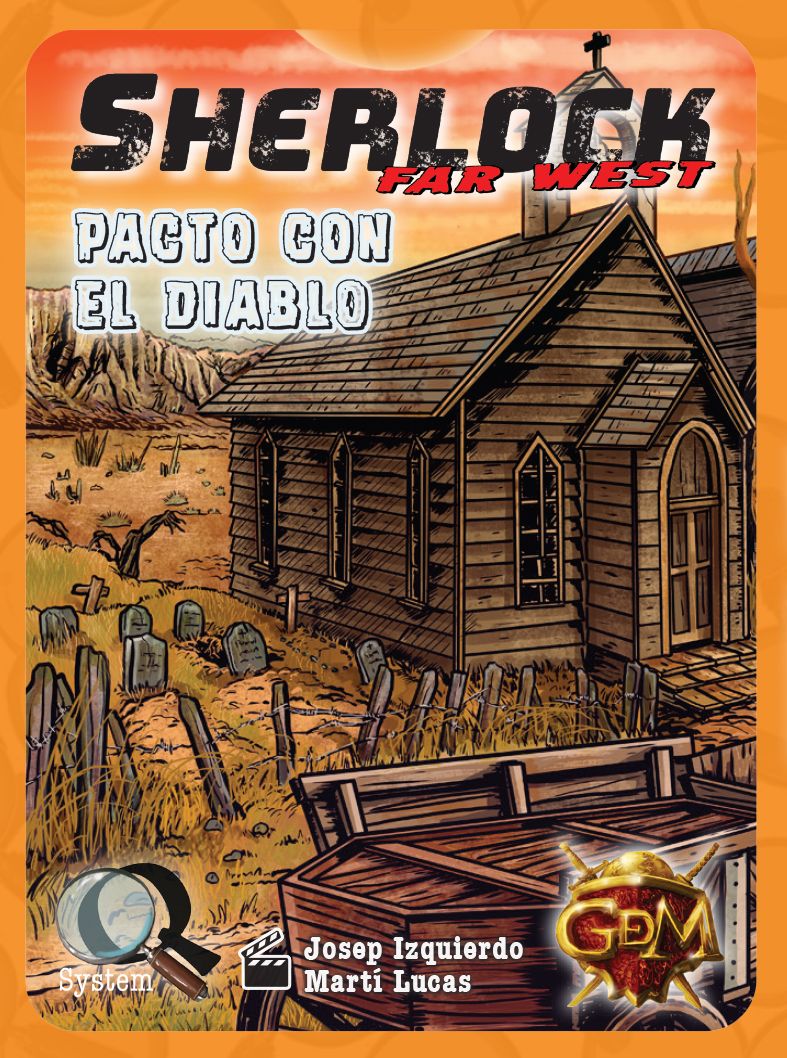 Portada de Sherlock Far West: Pacto con el diablo