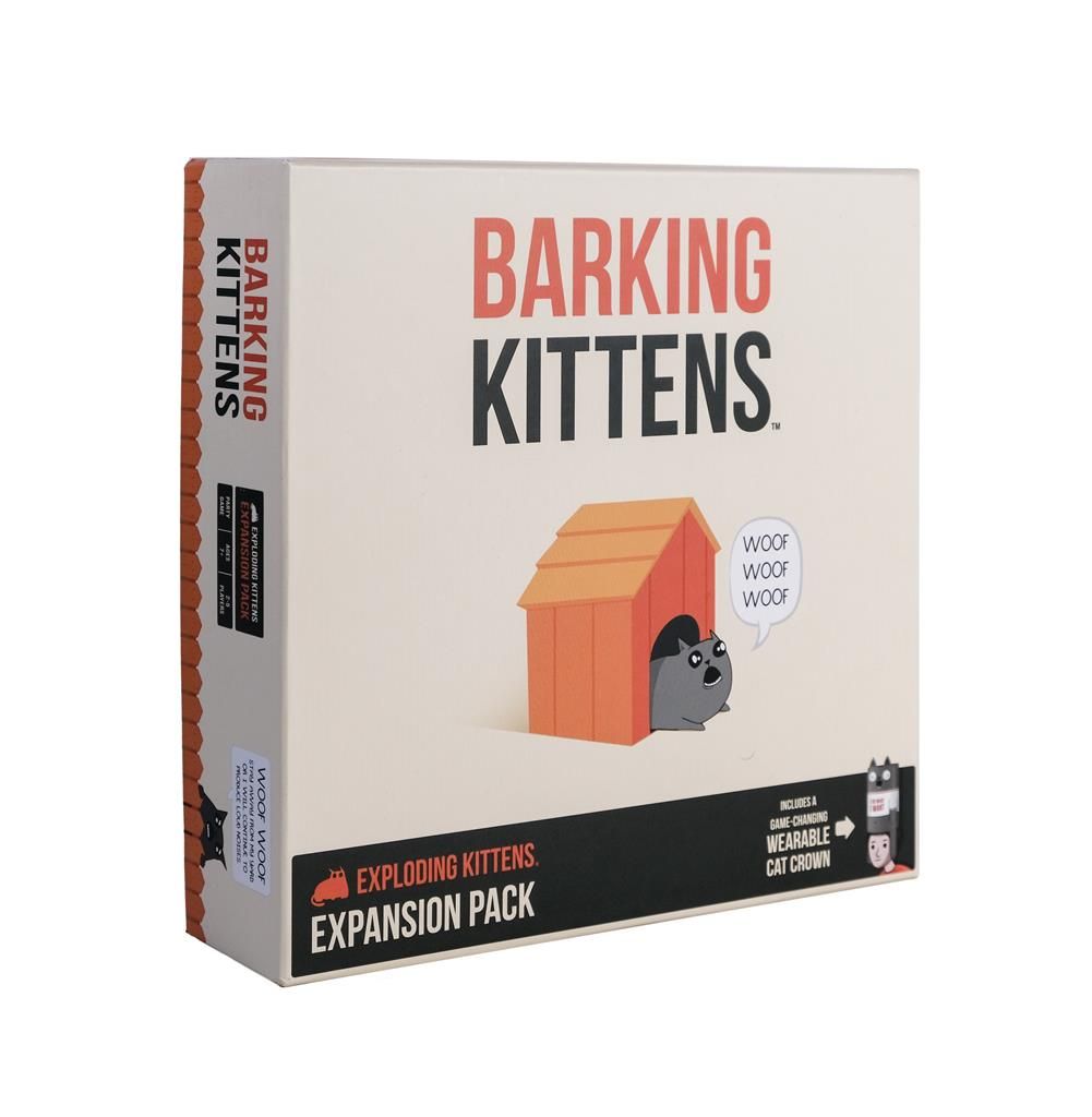 Portada de Exploding Kittens: Barking Kittens