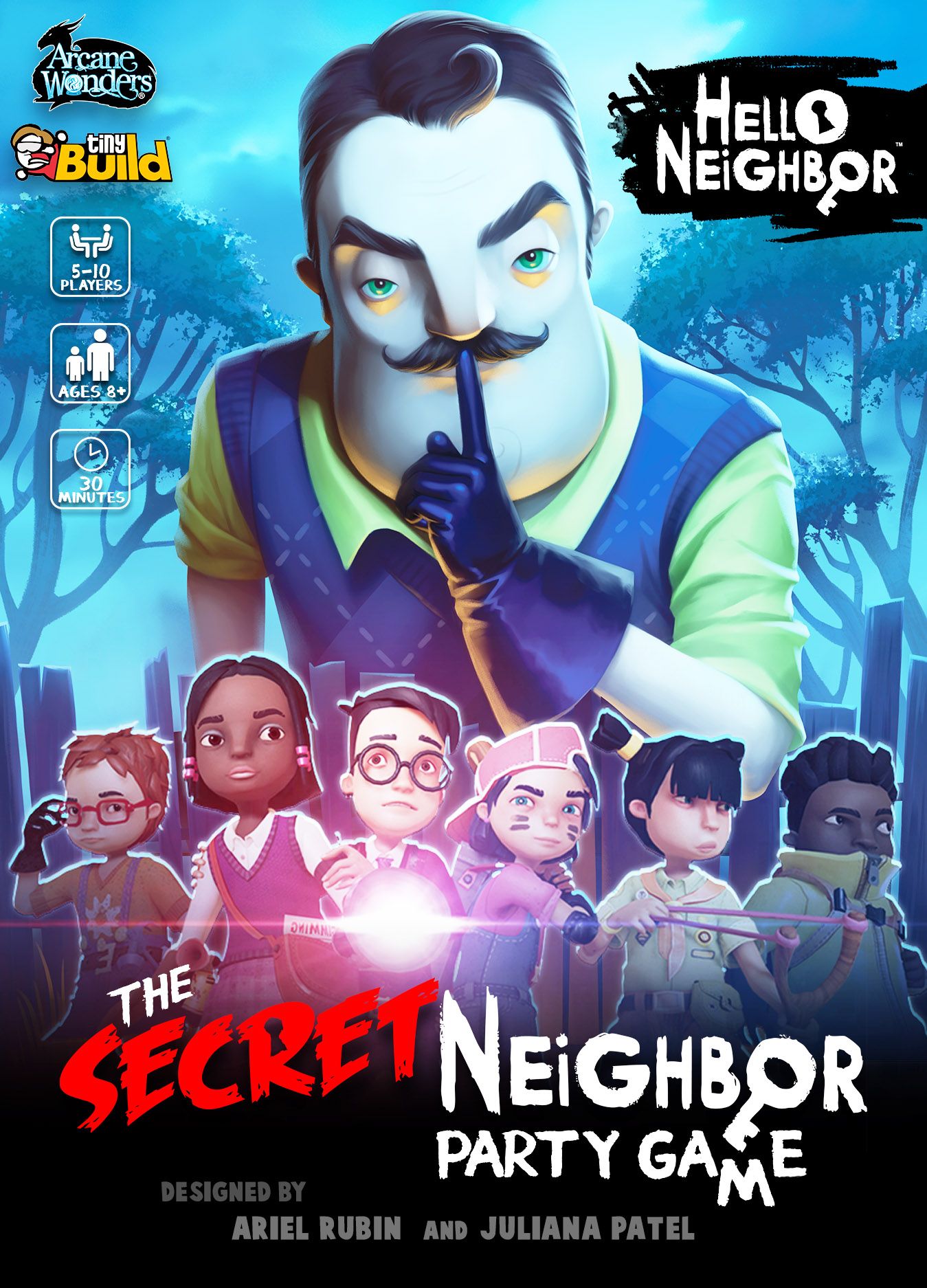 Portada de Hello Neighbor: The Secret Neighbor Party Game