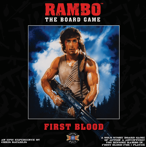 Portada de Rambo: The Board Game – First Blood