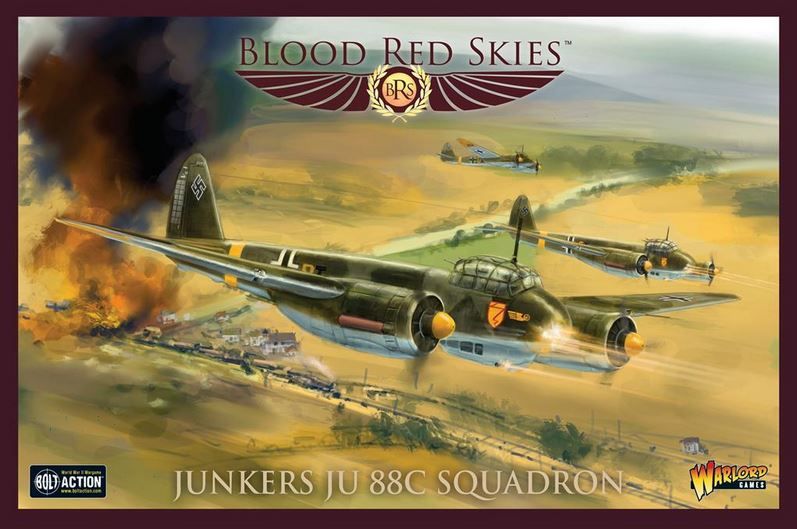 Portada de Blood Red Skies: Junkers Ju 88C Squadron