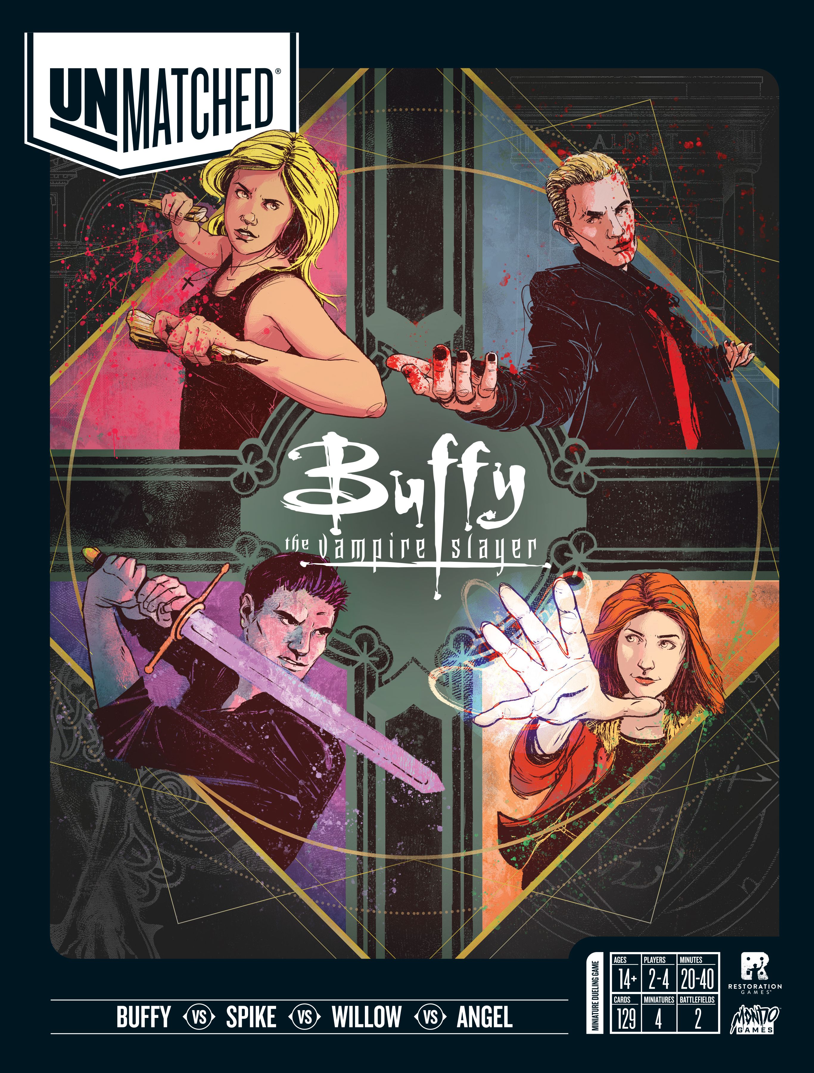 Portada de Unmatched: Buffy the Vampire Slayer