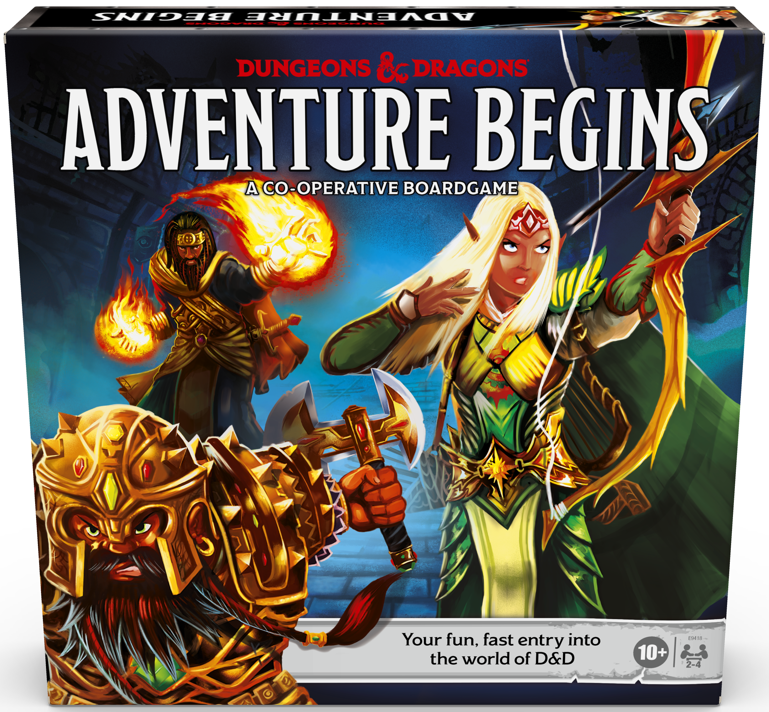 Portada de Dungeons & Dragons: Adventure Begins