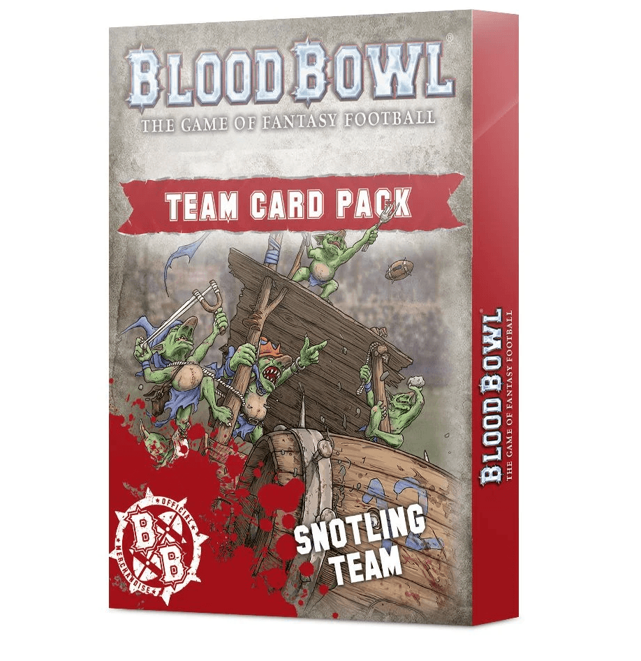 Portada de Blood Bowl (2016 Edition): Snotling Team Card Pack