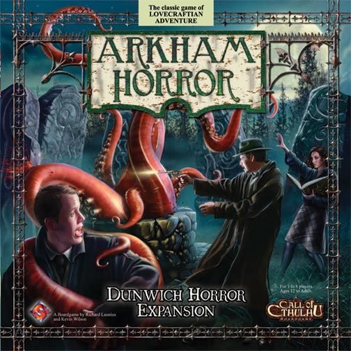 Portada de Arkham Horror: El Horror de Dunwich Expansión