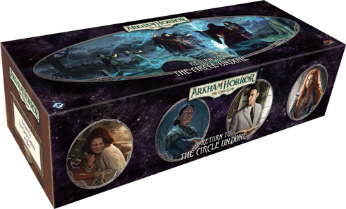 Portada de Arkham Horror: El juego de cartas – Regreso al Circulo Roto