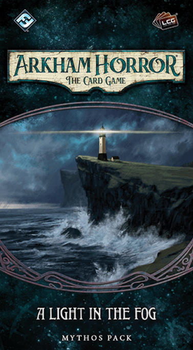 Portada de Arkham Horror: El Juego de Cartas – Una Luz en la Niebla: Pack de Mitos