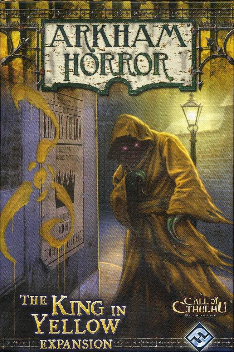 Portada de Arkham Horror: El Rey de Amarillo