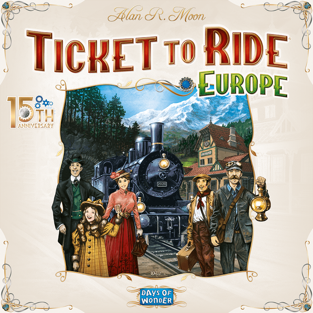 Portada de ¡Aventureros al Tren! Europa 15 Aniversario
