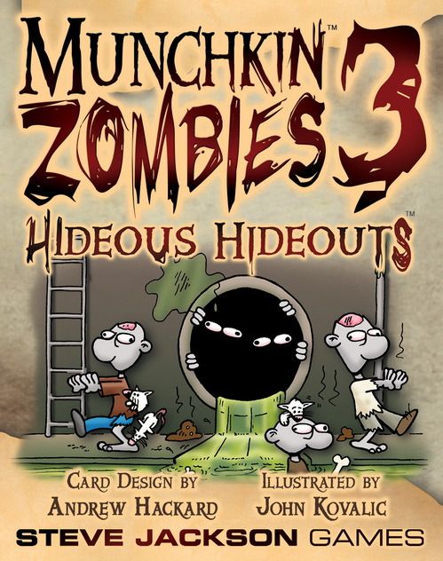 Portada de Munchkin Zombies 3: Refugios Repulsivos