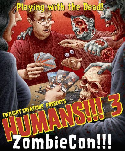 Portada de Humanos!!! 3: ZombieCon