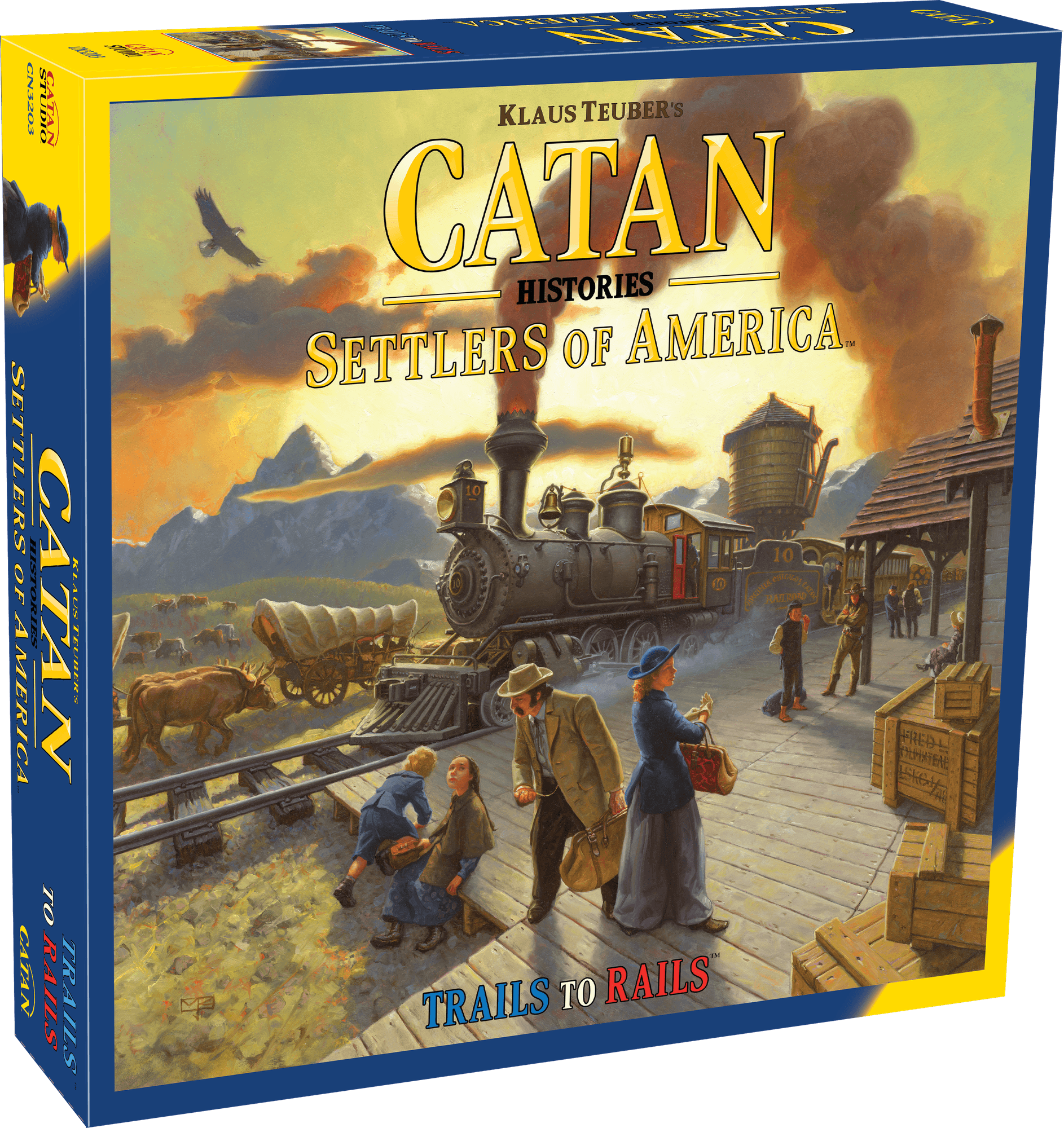 Portada de Catan Historias: Los Colonos de América