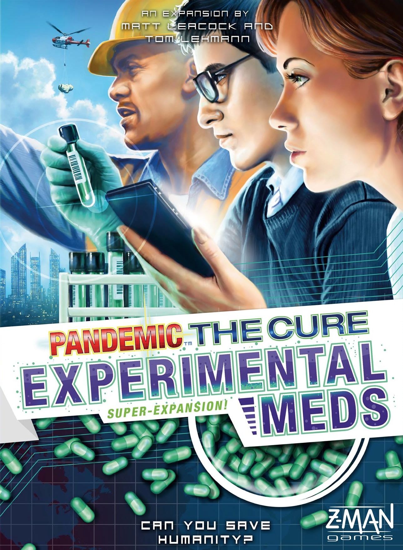 Portada de Pandemic: La Cura – Medicamentos experimentales