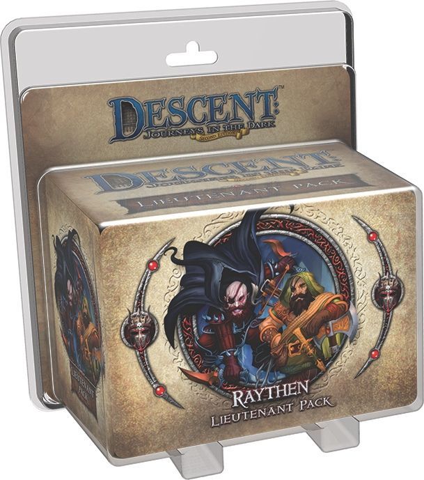 Portada de Descent: Viaje a las Tinieblas (Segunda Edición) – Lugarteniente Raythen