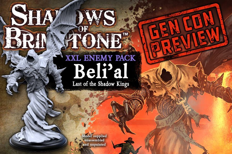 Portada de Shadows of Brimstone: Beli'al, Last of the Shadow Kings XXL Enemy