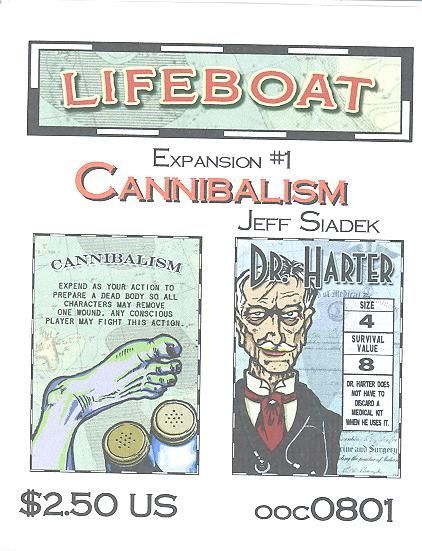 Portada de Bote Salvavidas Expansión#1: Canibalismo