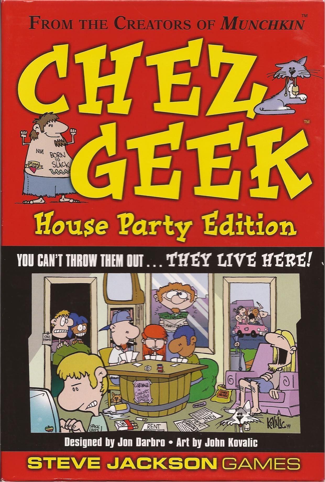 Portada de Chez Geek: Piso compartido