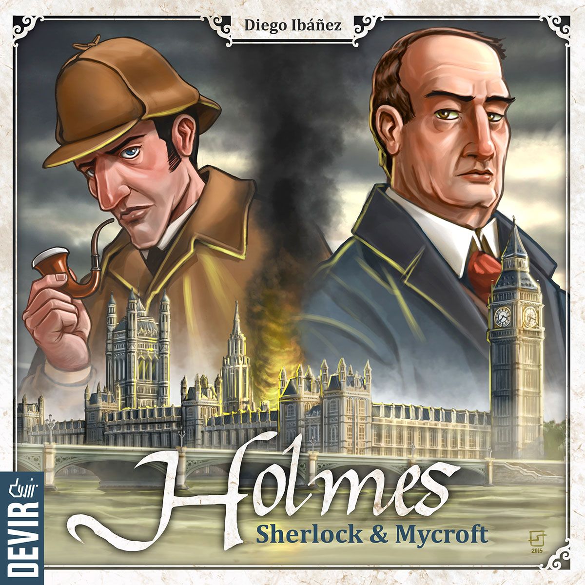 Portada de Holmes: Sherlock & Mycroft