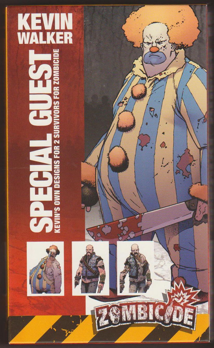 Portada de Zombicide Special Guest Box: Kevin Walker