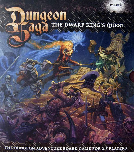 Portada de Dungeon Saga: Dwarf King's Quest