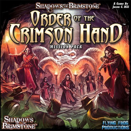 Portada de Shadows of Brimstone: Order of the Crimson Hand Mission Pack