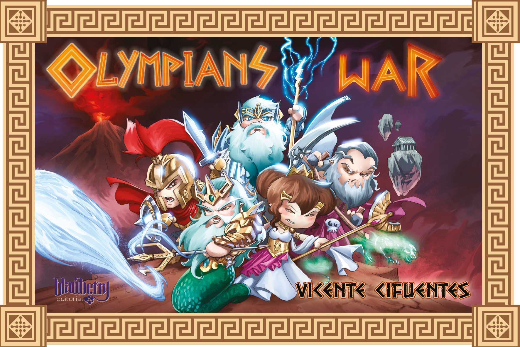 Portada de Olympians War